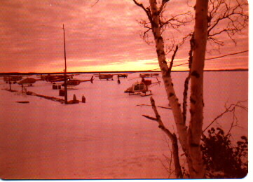 Lac Opinaca - Pâques 1973